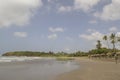 Panoramic views of the beach