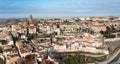 Panoramic views of Cervera city, La Segarra, Province of Lleida, Catalonia, Spain