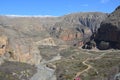 Cloudcatcher Canyon near Xinaliq Caucasus Azerbaijan Royalty Free Stock Photo