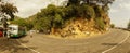 Panoramic views in the country side near Madurai, India.