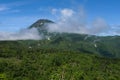 Panoramic views from the green Shiretoko Pass around Mount Rausu in Shiretoko National Park