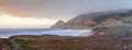 Panoramic Views from Montara State Beach Bluffs. Royalty Free Stock Photo