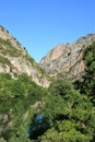 Panoramic views of the Mu gorge in the town of Alos de Balaguer in the region of La Noguera, province of LÃÂ©rida, Catalonia, Spain