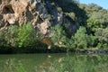 Panoramic views of the Mu gorge in the town of Alos de Balaguer in the region of La Noguera, province of LÃÂ©rida, Catalonia, Spain