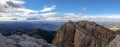 Panoramic views from the peÃÂ±agolosa peak in Castellon