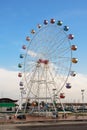 Panoramic wheel at harbour in Pescara Abruzzo