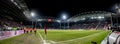 Panoramic wide overview stadium galgenwaard of FC Utrecht