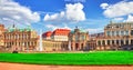 Panoramic on Zwinger Palace