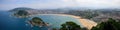 Panoramica Donostia Royalty Free Stock Photo