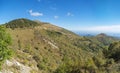 The Panoramica Zegna viewpoint, Piedmont, Northern Italy. Color image