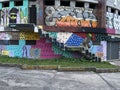 Panoramico de Monsanto abandoned building viewpoint. Lisbon, Portugal Royalty Free Stock Photo