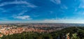 Panoramik Aerial View Of Prague City Royalty Free Stock Photo