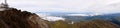 Panorama on the Pyrenees Royalty Free Stock Photo