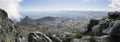 Panorma of Cape Town Royalty Free Stock Photo