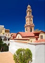 Panormitis Monastery a clear summer day