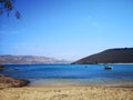 Panormos beach in Miconos greek island.