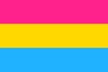 Pansexual Pride flag