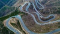 Panshan highway in China