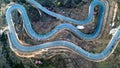 Panshan highway in China