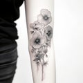 Pansies Flower Tattoo: Samantha Mccluer\'s Graphite Sketch Inspired Art