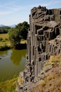 Panska Skala - Fascinating Rock in Northern Bohemia Royalty Free Stock Photo