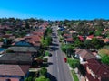 PanSuburban Sydney housing, roof tops, the streets and the parks