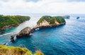 Pantai Atuh beach in Nusa Penida island, Bali, Indonesia Royalty Free Stock Photo