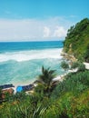 Pantai Nampu Wonogiri central Java indonesia Royalty Free Stock Photo