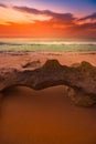 Pantai Tegal Wangi, Bali Indonesia Beach Sunset sky Royalty Free Stock Photo