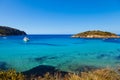 Pantaleu Island in Gemec Cove, San Telmo, Mallorca