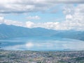 View From Top of the Hill Facing the Lake, Lut Tawar Lake Takengon, Aceh, Indonesia