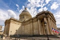 Pantheon building in Latin quarter, Paris, France Royalty Free Stock Photo