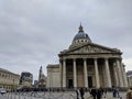 Pantheon building in Paris, France