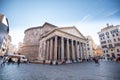 The Pantheon building in Rome