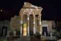 Pantheon capitolium in brescia Royalty Free Stock Photo