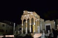 Pantheon capitolium in brescia Royalty Free Stock Photo