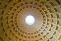 Pantheon ceiling Royalty Free Stock Photo