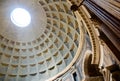 Pantheon Ceiling Royalty Free Stock Photo