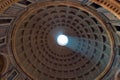 Pantheon ceiling dome