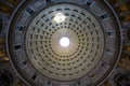 Pantheon ceiling Royalty Free Stock Photo