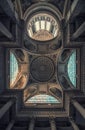 Pantheon ceiling in Paris Royalty Free Stock Photo