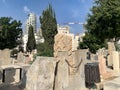 Pantheon cemetery in the center of Tel Aviv