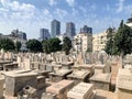Pantheon cemetery in the center of Tel Aviv