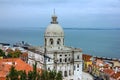 Pantheon church panoramic view, Lisbon, Portugal