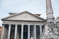 The Pantheon in Rome, Italy Royalty Free Stock Photo