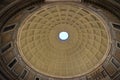 Pantheon, dome, landmark, symmetry, building