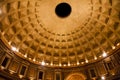 Pantheon dome Rome Royalty Free Stock Photo