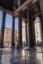 Pantheon entrance, Rome