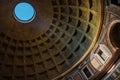 Pantheon dome from inside