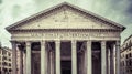 Pantheon - former roman church in Rome, Italy